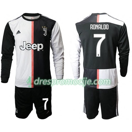 Juventus Dres Ronaldo 7 Dječji Domaći 2019/2020 Dugim Rukavima Juventus Dres Ronaldo 7 Dječji Domaći 2019/2020 Dugim Rukavima